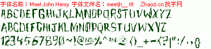 查看字体及作者详细介绍