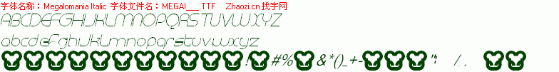 查看字体及作者详细介绍