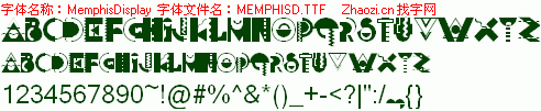 查看字体及作者详细介绍