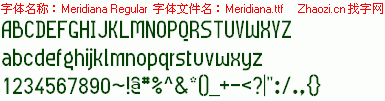 查看字体及作者详细介绍