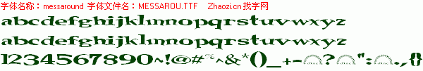 查看字体及作者详细介绍