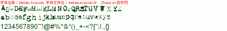 查看字体及作者详细介绍