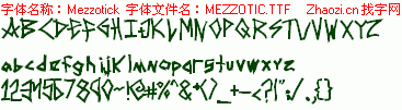 查看字体及作者详细介绍