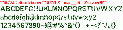 查看字体及作者详细介绍