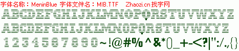 查看字体及作者详细介绍