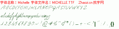 查看字体及作者详细介绍