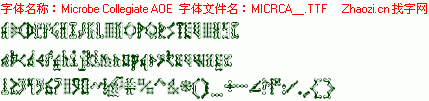 查看字体及作者详细介绍