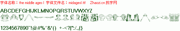 查看字体及作者详细介绍