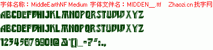 查看字体及作者详细介绍