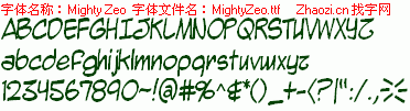 查看字体及作者详细介绍