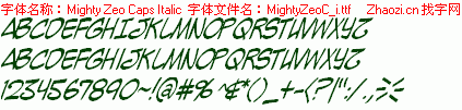 查看字体及作者详细介绍