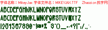 查看字体及作者详细介绍
