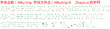 查看字体及作者详细介绍