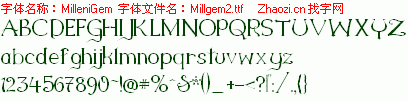 查看字体及作者详细介绍