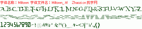查看字体及作者详细介绍
