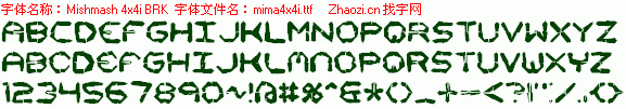 查看字体及作者详细介绍