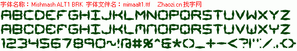查看字体及作者详细介绍