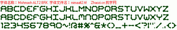 查看字体及作者详细介绍