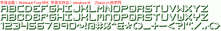查看字体及作者详细介绍