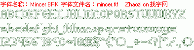 查看字体及作者详细介绍