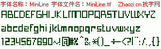 查看字体及作者详细介绍