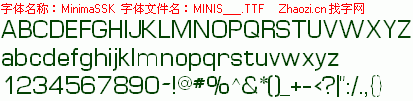 查看字体及作者详细介绍