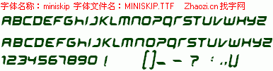 查看字体及作者详细介绍