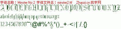 查看字体及作者详细介绍