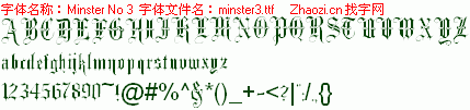 查看字体及作者详细介绍