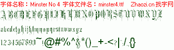 查看字体及作者详细介绍
