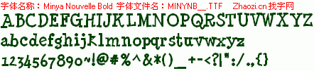 查看字体及作者详细介绍