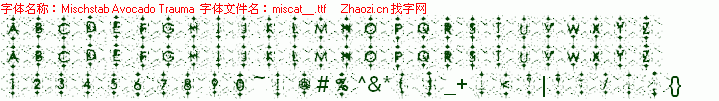 查看字体及作者详细介绍