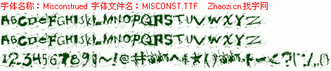 查看字体及作者详细介绍