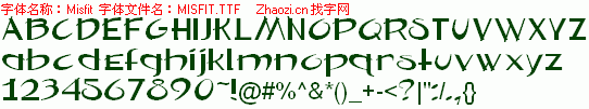 查看字体及作者详细介绍
