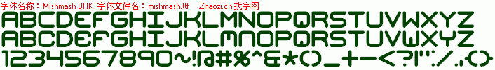 查看字体及作者详细介绍