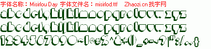 查看字体及作者详细介绍