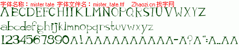 查看字体及作者详细介绍