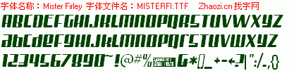 查看字体及作者详细介绍