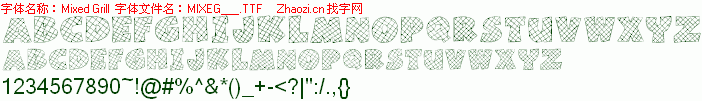 查看字体及作者详细介绍