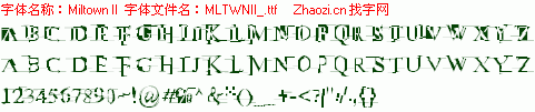 查看字体及作者详细介绍