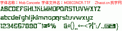 查看字体及作者详细介绍
