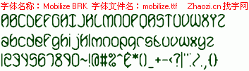 查看字体及作者详细介绍