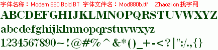 查看字体及作者详细介绍