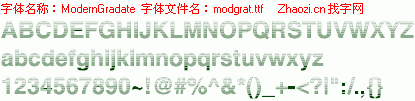 查看字体及作者详细介绍