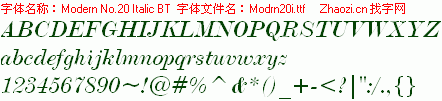 查看字体及作者详细介绍