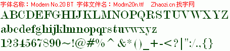查看字体及作者详细介绍