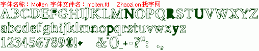 查看字体及作者详细介绍