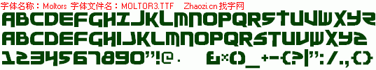 查看字体及作者详细介绍