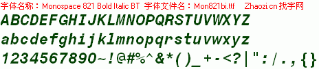 查看字体及作者详细介绍