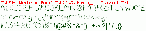 查看字体及作者详细介绍